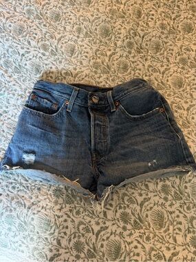 Levis 501 Original Denim Shorts